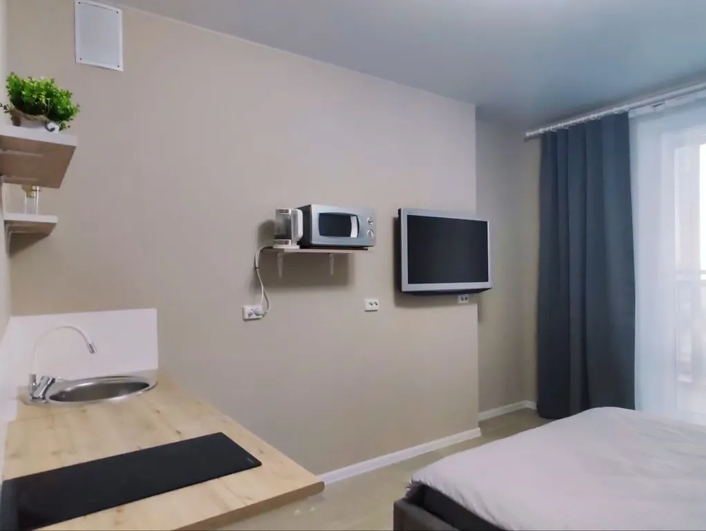 Видовая квартира в новом ЖК с шикарным видом на реку Кама