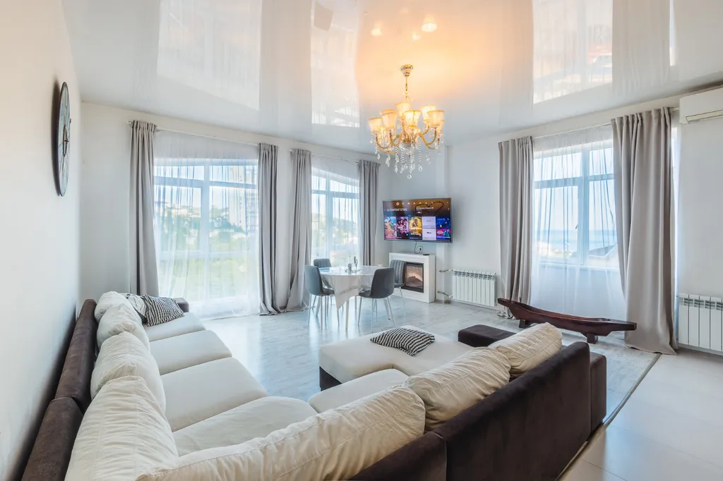 Видовая квартира с видом на море и горы