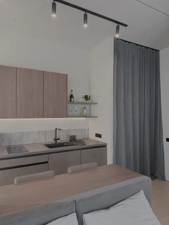 Дизайнерская квартира-студия в Янтарном в 5 минутах от моря