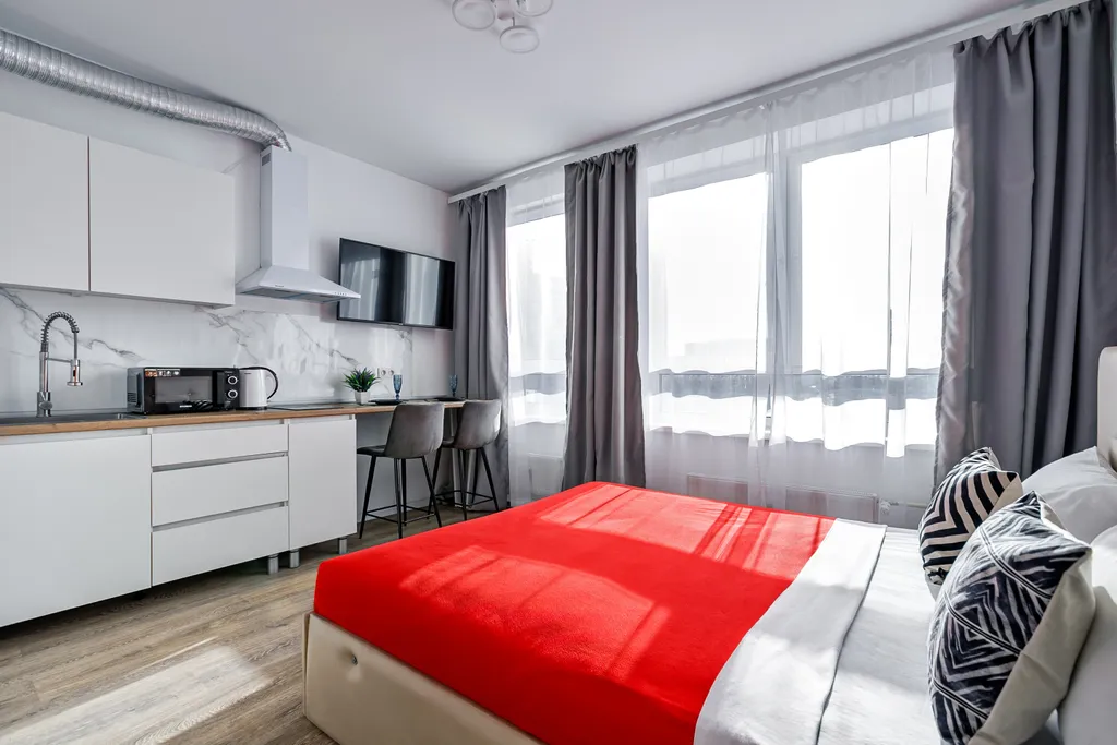 Квартира MaxRealty24 Cтудия недалеко от Москвы, Крокус-Экспо, Экспоцентра — аренда посуточно в Путилково