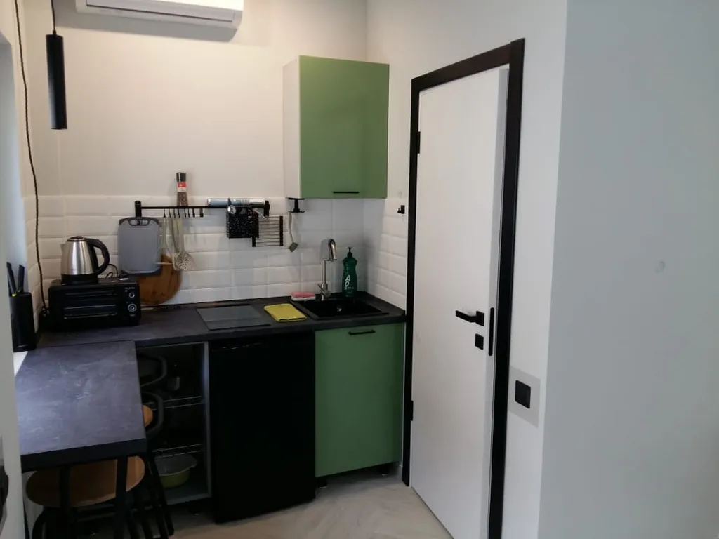 Уютная студия с террасой