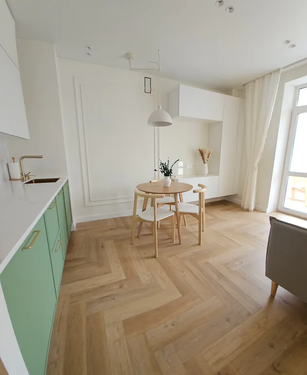 Светлые апартаменты с дизайнерским ремонтом