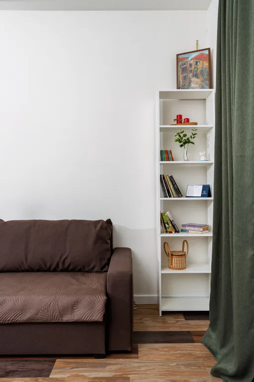 Двухкомнатная квартира с видом на город