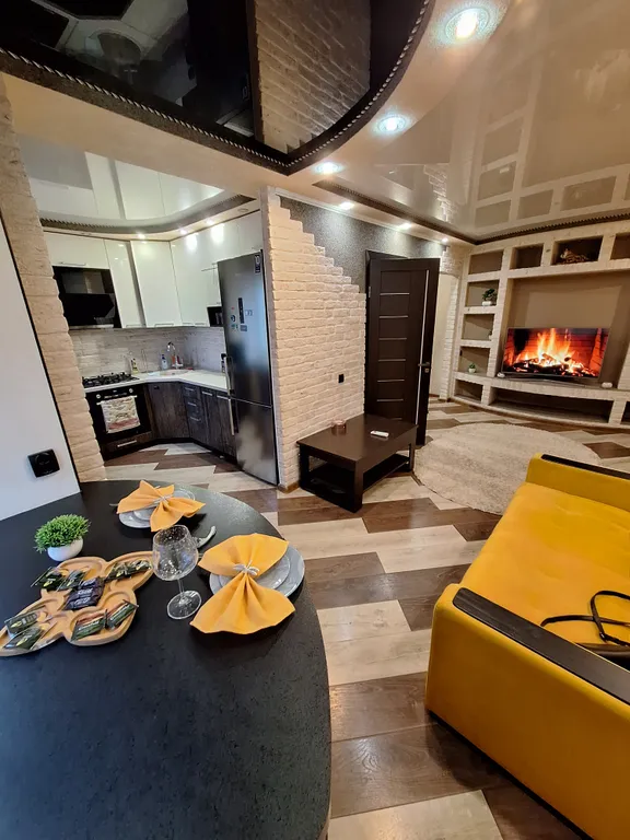 Квартира Уютная двухкомнатная квартира около Мегагринна — Курск