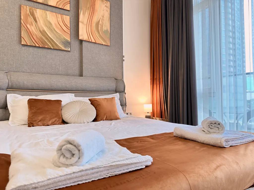 Квартира Романтичная студия, бассейн и парковка, white sails — Батуми