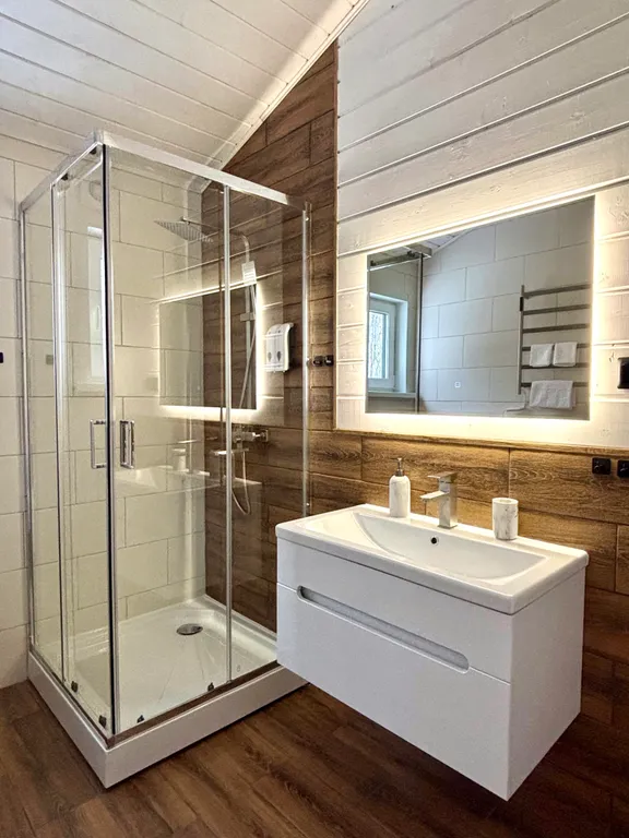 Частный коттедж №2 с баней и чаном