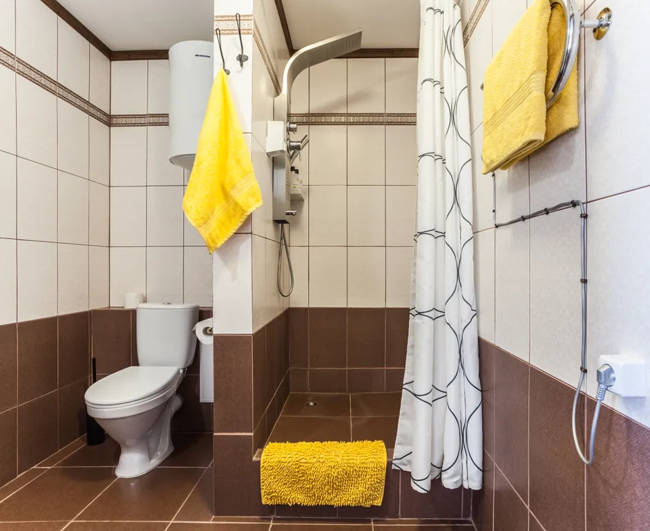 Двухкомнатные апартаменты с персональной баней, камином и террасой