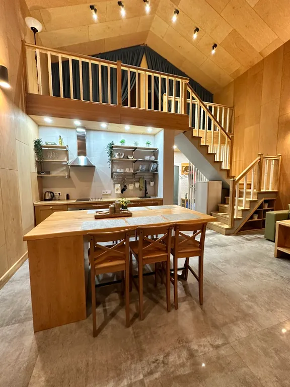 Гостевой дом с баней на дровах