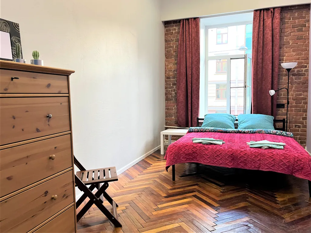 Дизайнерская квартира на Фонтанке с 3 спальнями