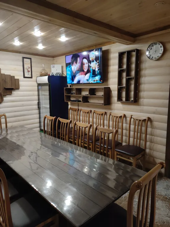 Дом с баней на дровах