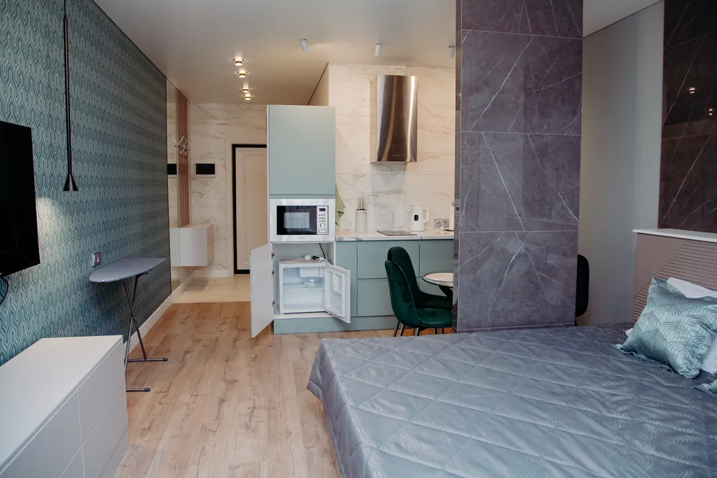 Квартира Апартаменты-студия на берегу моря — Анапа