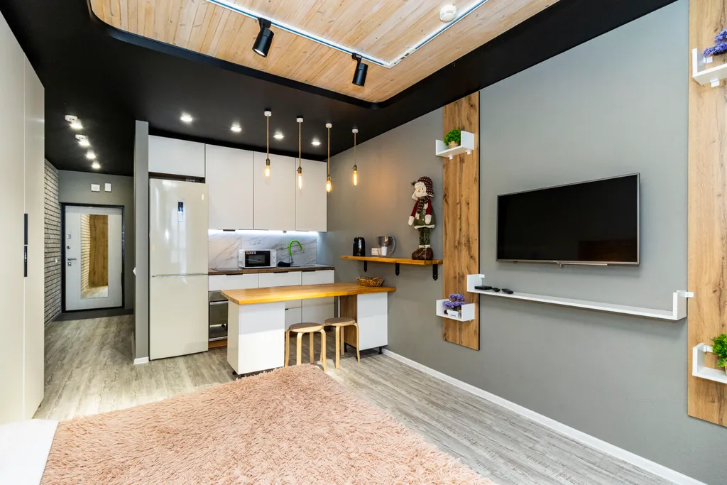 Дизайнерская видовая студия на 26 этаже