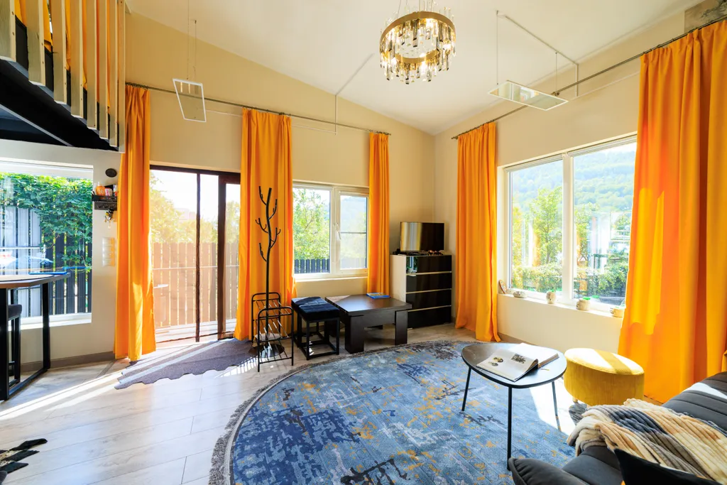 Дом 32m2 — чан из лиственницы, кухня, Wi-Fi
