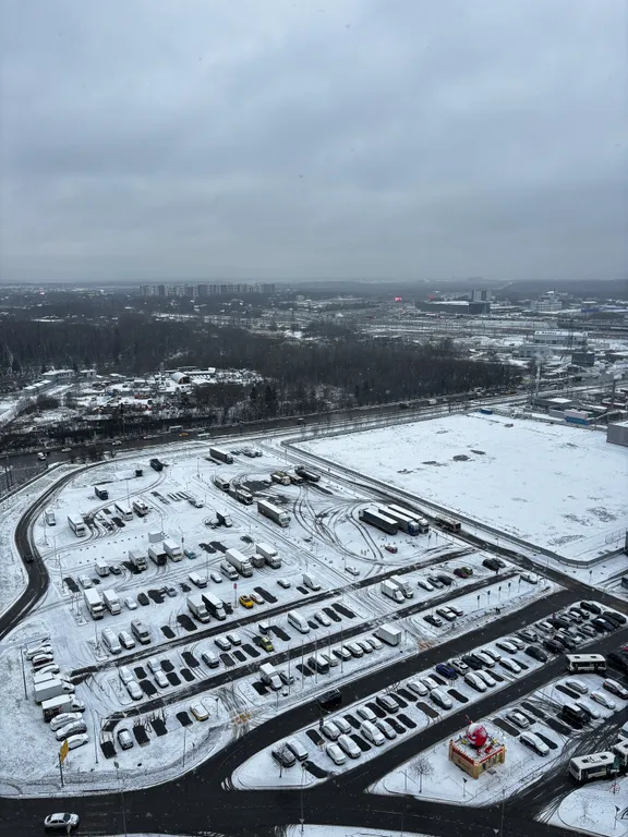 Уютные апартаменты на 25 этаже