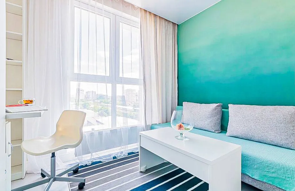 Просыпайтесь с видом на город, дизайнерские апартаменты