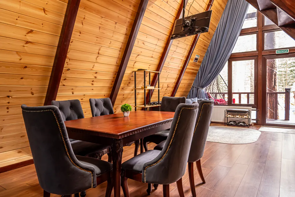 Коттедж Просторный коттедж с беседкой — Терскол