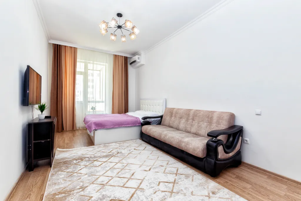 Уютная двухкомнатная с двумя двухспальними кроватями