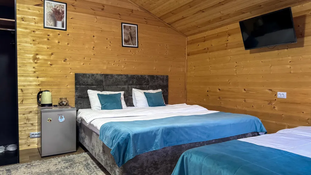 Коттедж Уютный эко-домик с видом на горы — Архыз