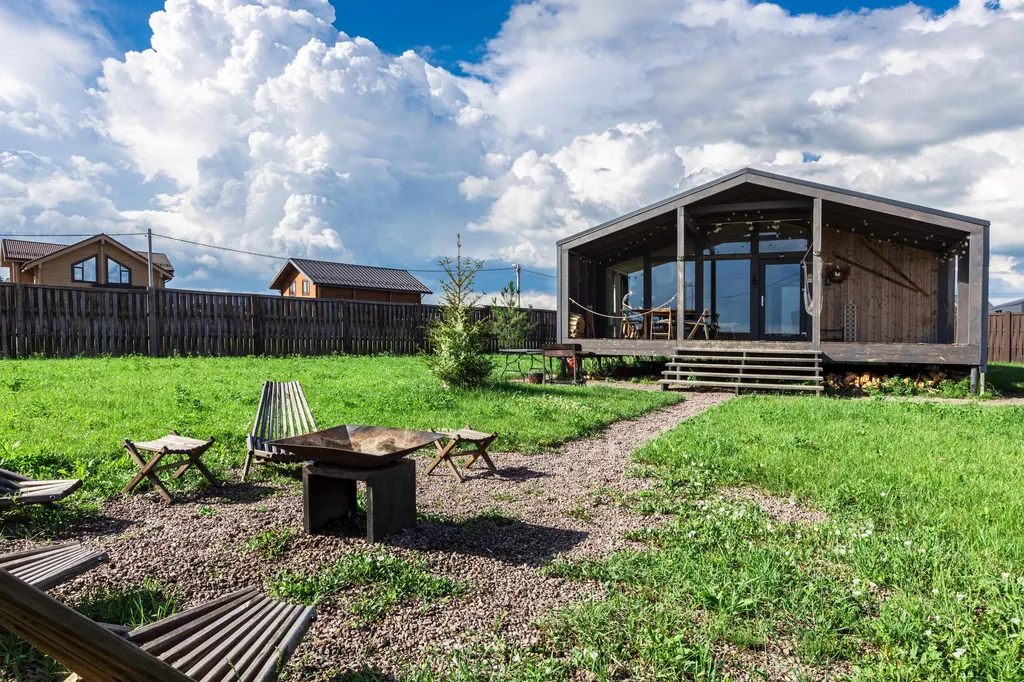 Коттедж Панорамный дом с собственной сауной в элитном поселке — Семеновское