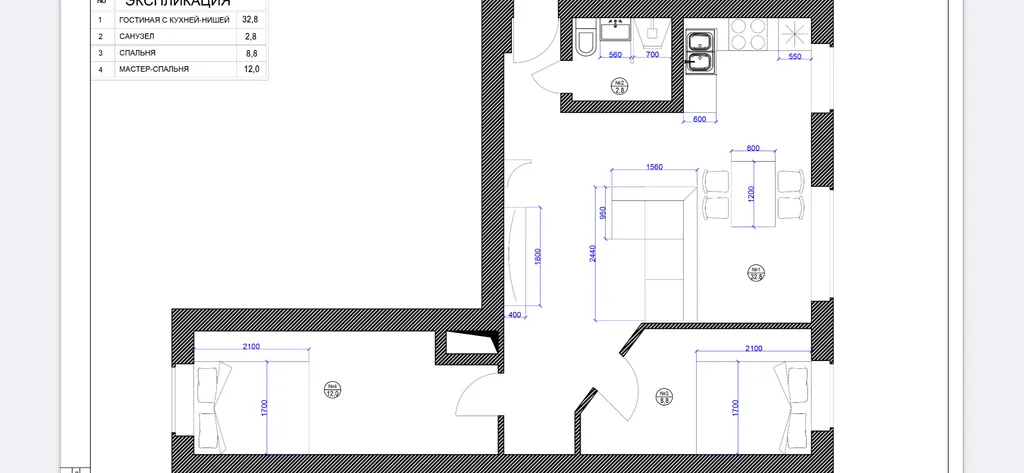 Квартира 3х комнатная квартира по соседству с ГУМом — Владивосток