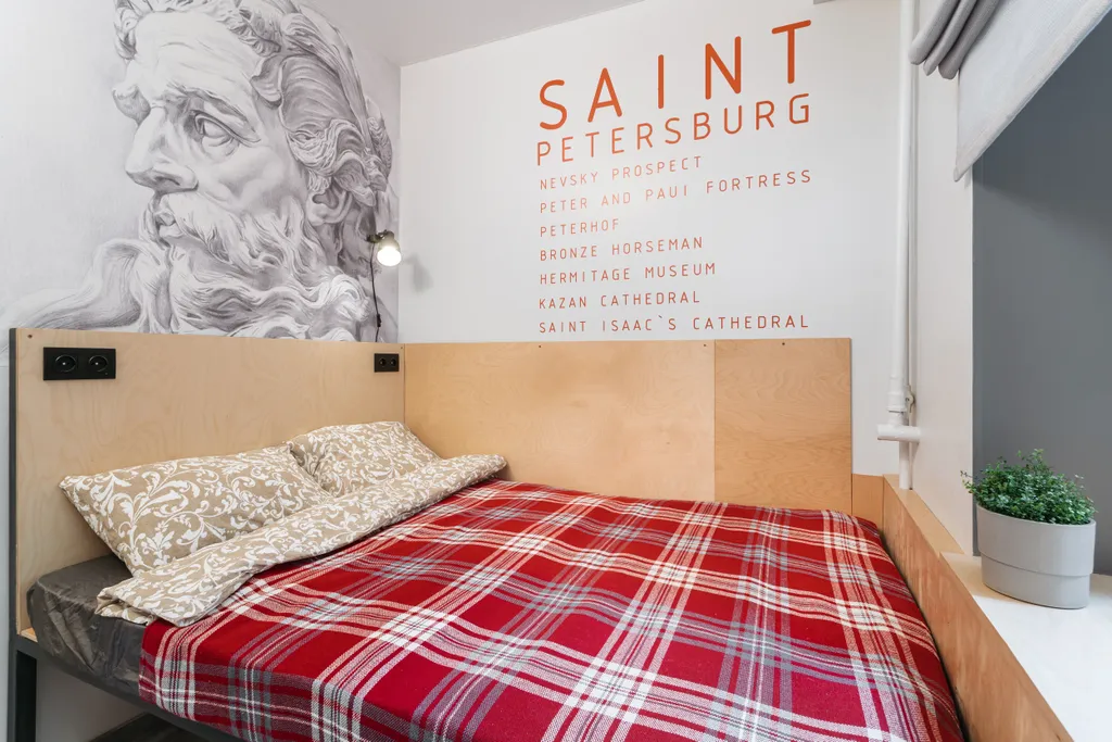 Квартира Квартира Смарт-студия у метро Садовая, Сенная, Спасская — Санкт-Петербург