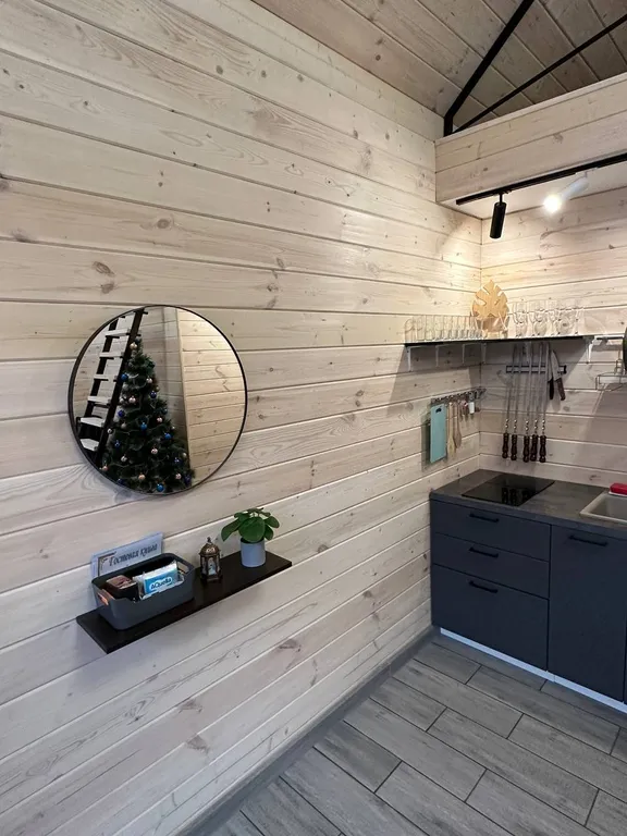 Уютный дом с купелью и бассейном  ( "Барн малый ")