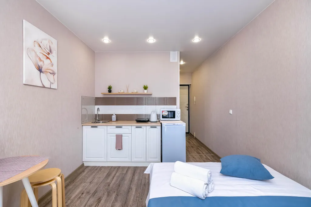 Современная уютная студия рядом с аэропортом имени Покрышкина