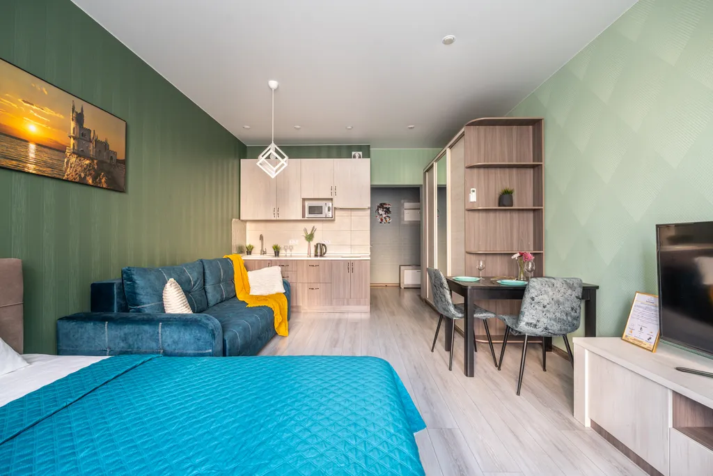 Квартира Уютные апартаменты студия в центре города, у жд вокзала — Ростов-на-Дону