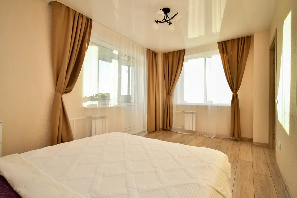 Квартира Квартира Уютная евродвушка с видом на горы и Енисей — Красноярск