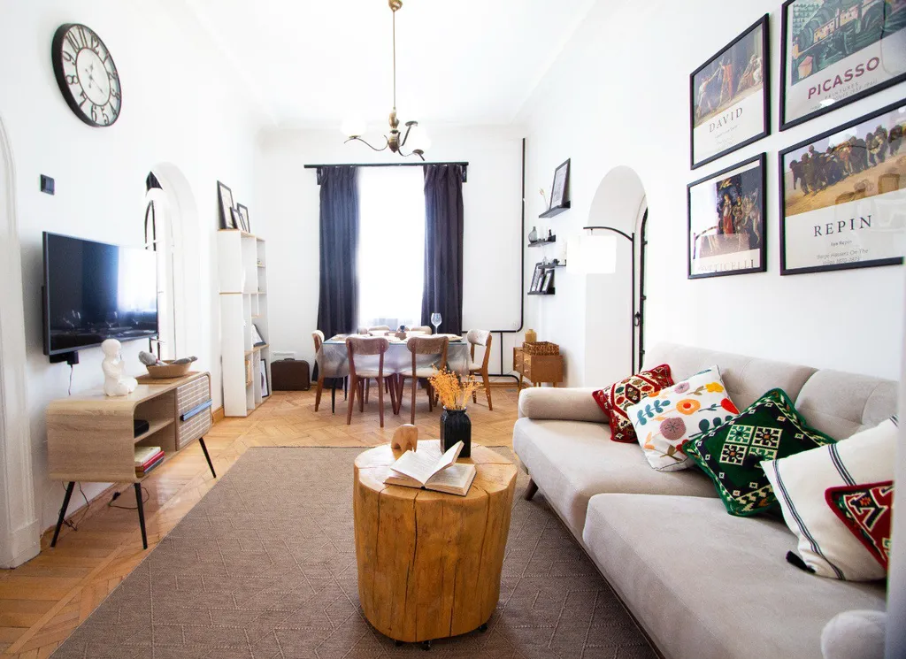 Квартира Трёхкомнатные апартаменты Dext на Тверской с красивым видом — Москва