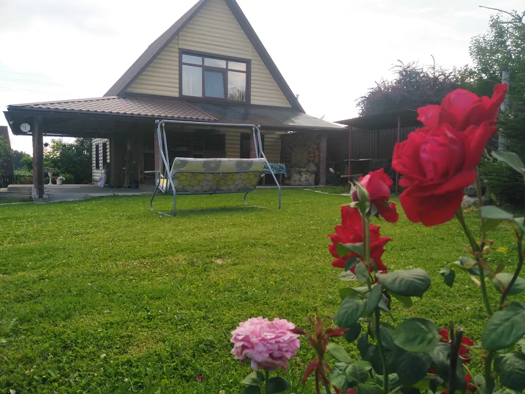 Дом возле Минска с баней-сауной, купель с аэро массаж