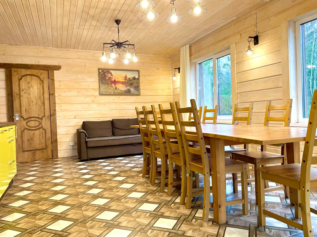 Двухэтажный коттедж с 4 спальнями и видом на Выборгский залив