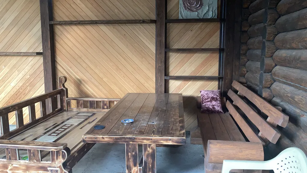 Дом сруб 8 соток из сосны