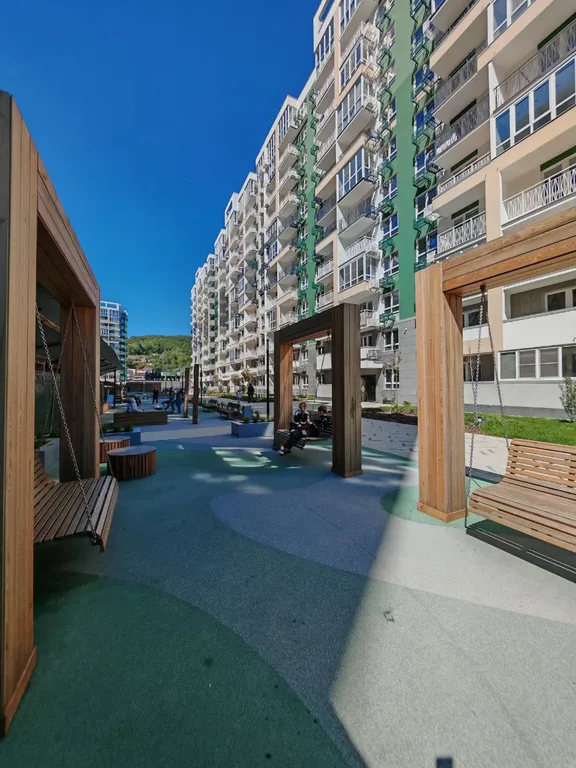 Квартира с новым ремонтом в прекрасном ЖК рядом с пляжами