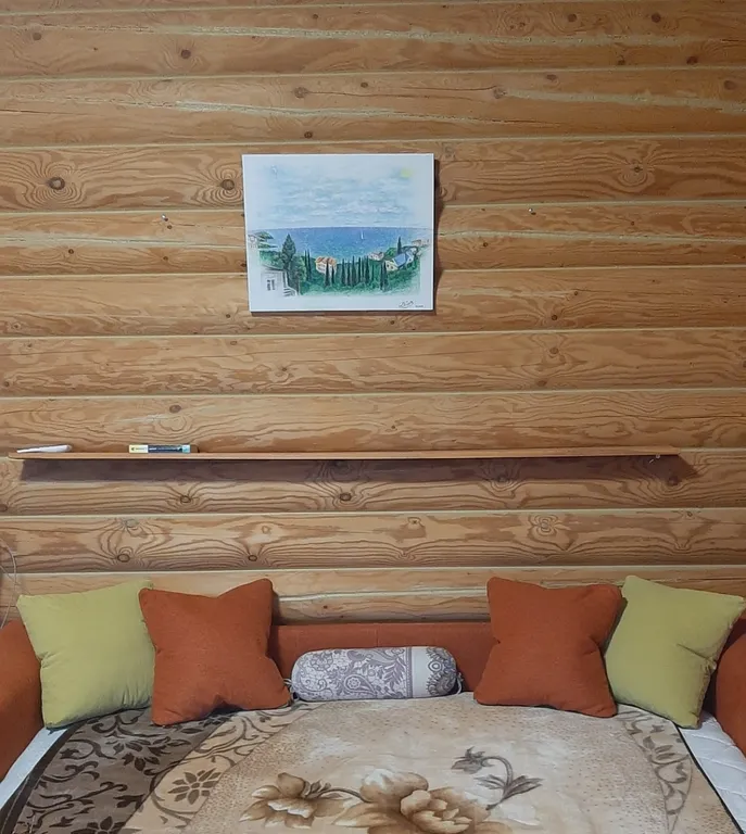 Студия с балконом и панорамным видом на море