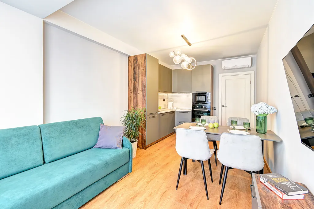 Большая комфортная квартира у моря в закрытом комплексе