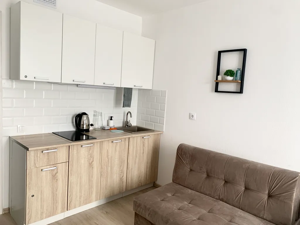 Уютная студия в современном тихом районе