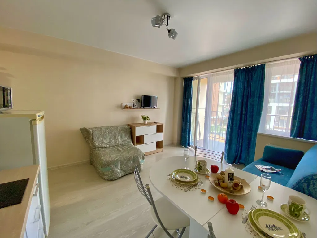 Студия в трех минутах от моря ЖК Каравелла Португалии