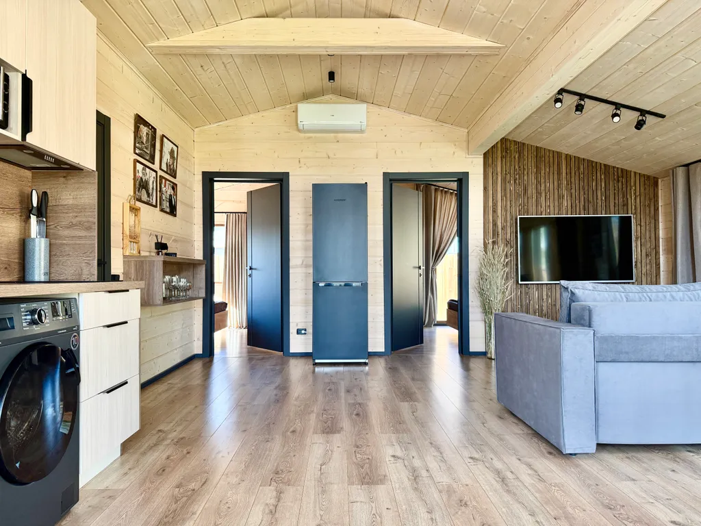 Уютный дом с чаном