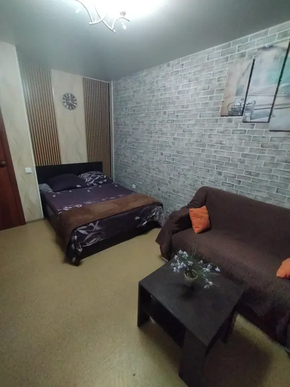 Однокомнатная квартира на три отдельных спальных места, на 6 человек