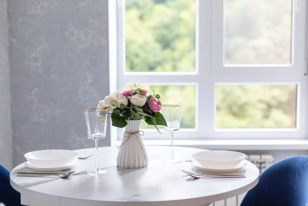 Квартира с балконом и видом на гору