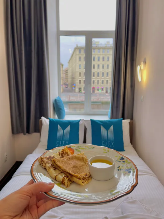 Квартира Двухместные апартаменты с двуспальной кроватью в центре города — Санкт-Петербург