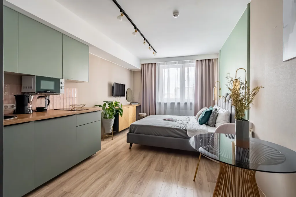 Квартира Квартира Your stylish emerald Apart — Санкт-Петербург