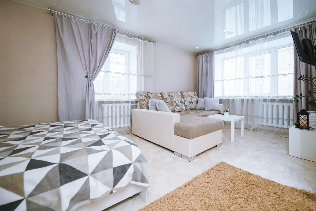 Прекрасная однокомнатная квартира на проспекте Ленина .