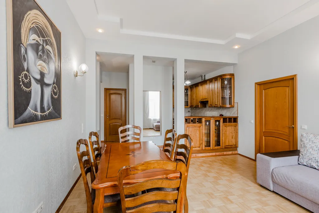 Квартира Квартира с 2 спальнями и сауной — Санкт-Петербург