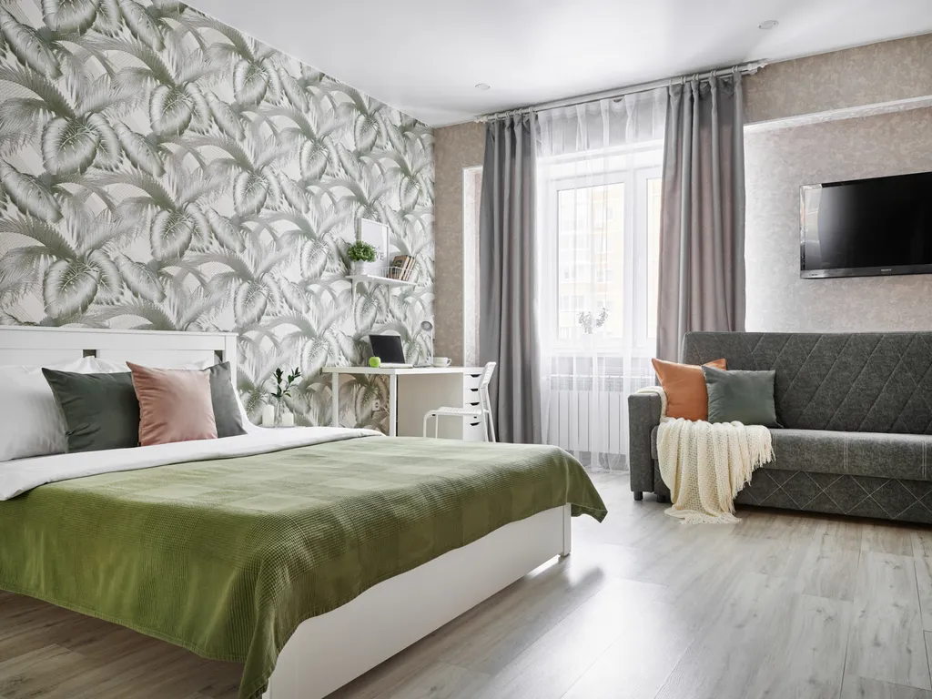 Квартира Квартира Green Vibе Studio самостоятельное заселение — Иркутск