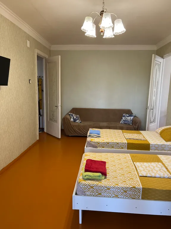 С видом на снежные горы, синее море, сосновой рощей 2 комн квартира