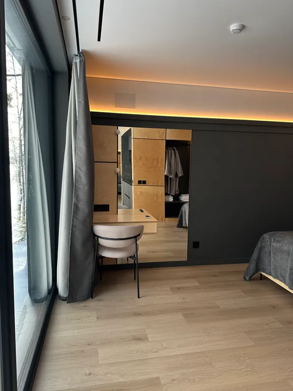 Дом в Карелии с видом на сосновый лес