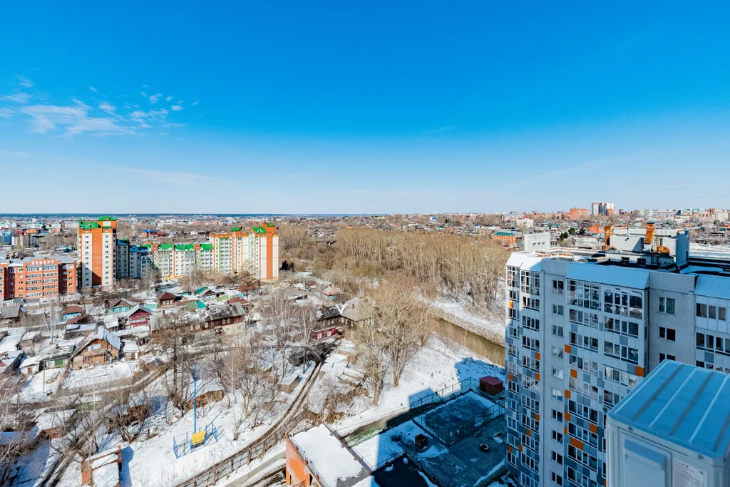 Апартаменты с красивым видом на Томск