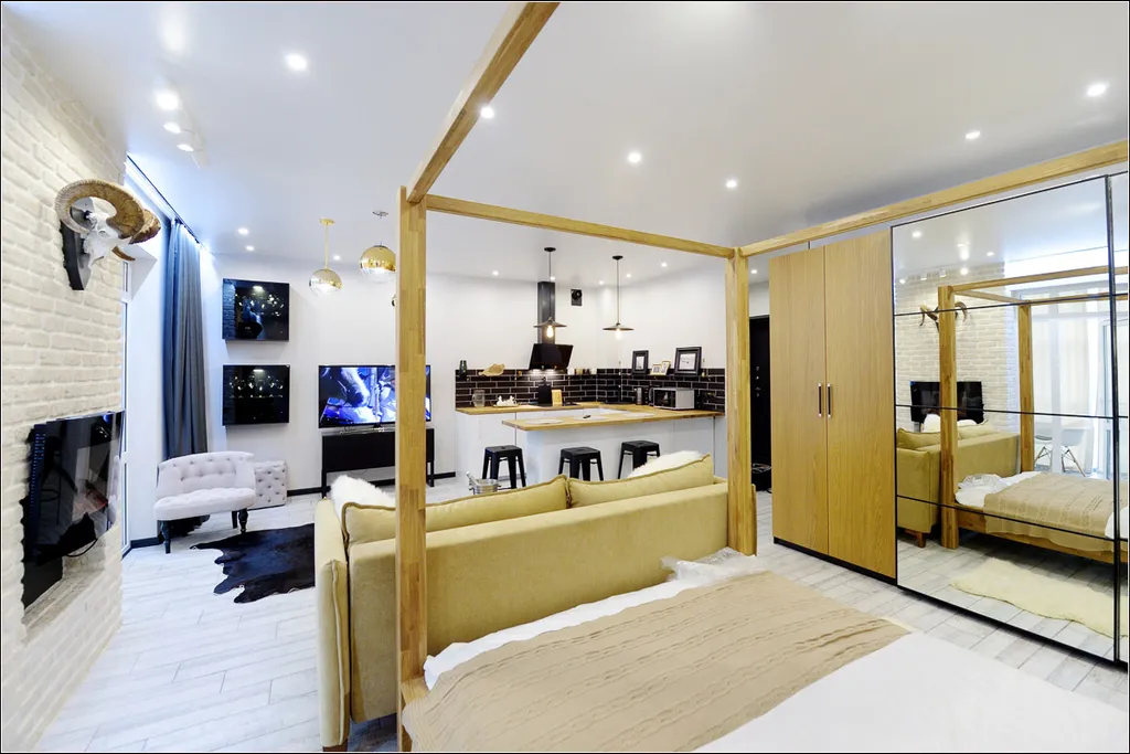 Уютная квартира-студия